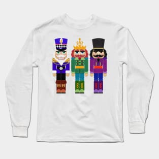 Nutcrackers Felt Look by Cherie Long Sleeve T-Shirt